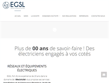 Tablet Screenshot of egsl.pro